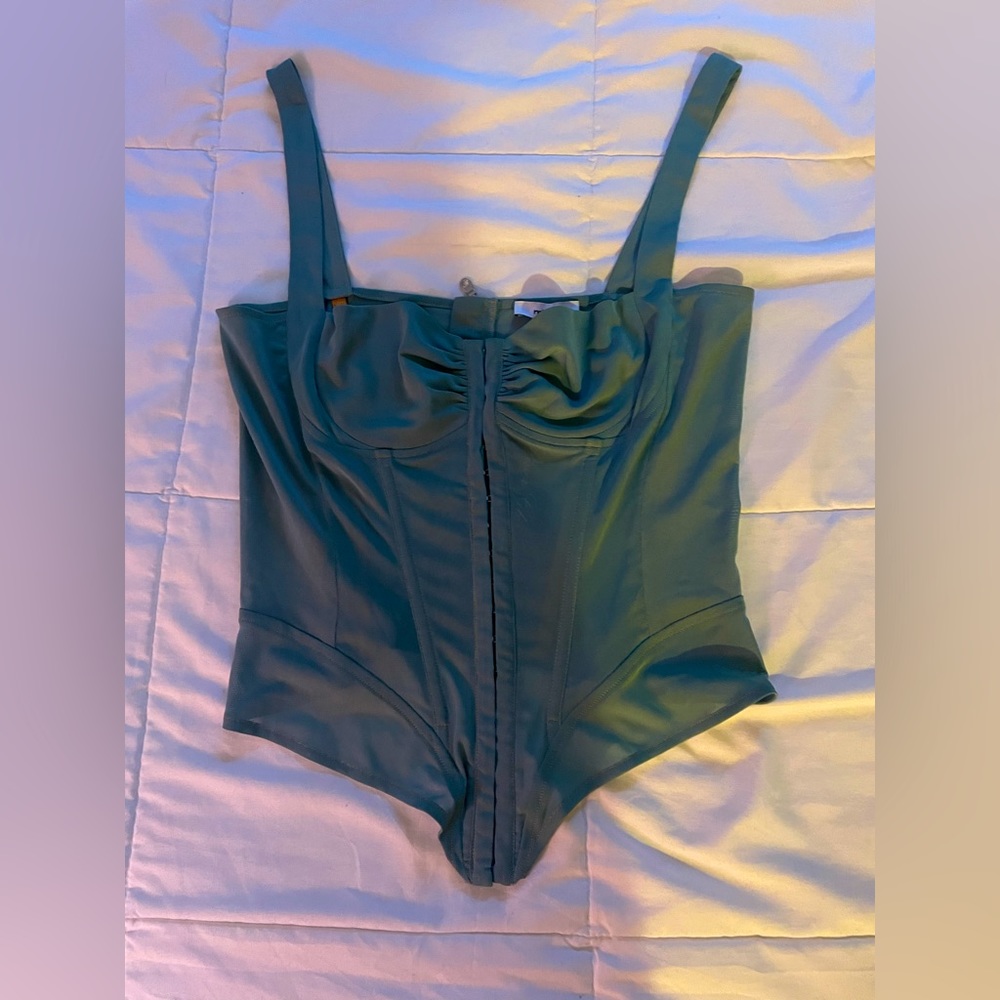 *NEW* Miaou Deville Corset in Arctic Blue (never seen this color before 🦋), XL